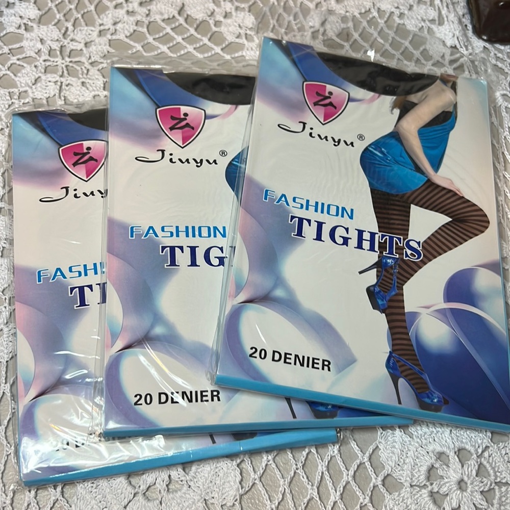 NEW STRIPED fashion tights